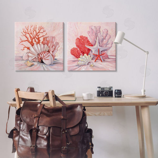Stupell Industries Paul Brent | Pink Coral Still Life Wall Art