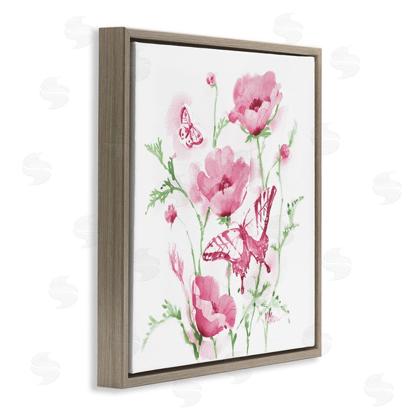 Stupell Industries Paul Brent | Pink Province Poppies