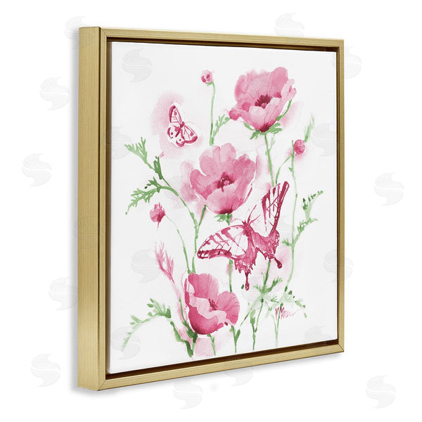 Stupell Industries Paul Brent | Pink Province Poppies