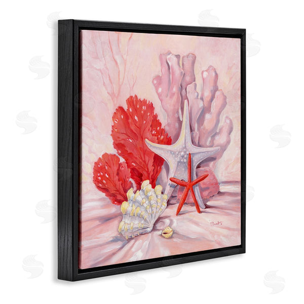 Stupell Industries Paul Brent | Pink Shells Coral Still Life Wall Art