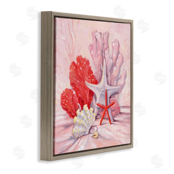 Stupell Industries Paul Brent | Pink Shells Coral Still Life Wall Art
