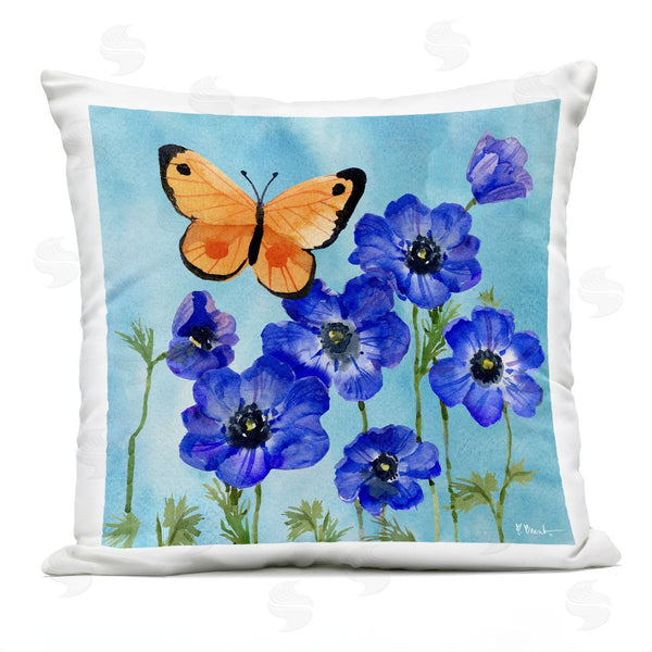 Stupell Industries Paul Brent | Poetic Monarch Butterfly Printed Throw Pillow