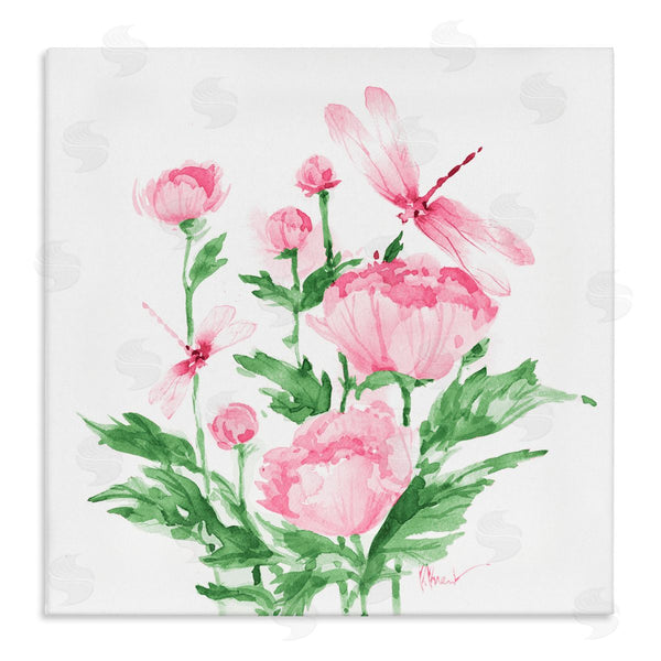stupell industries Paul Brent | Province Peonies & Dragonfly