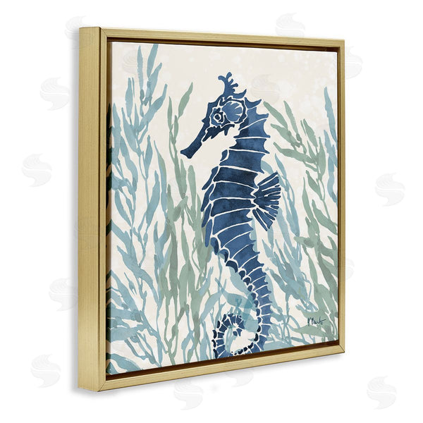 Stupell Industries Paul Brent | Radiant Sea Life Seahorse