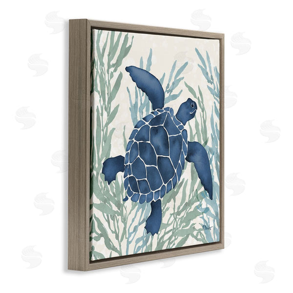 Stupell Industries Paul Brent | Radiant Sea Life Tortoise