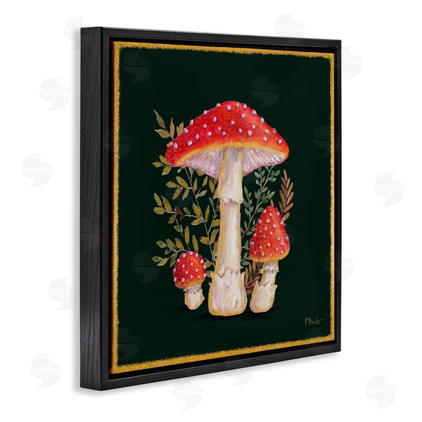 Stupell Industries Paul Brent | Red Mushrooms & Ferns Wall Art