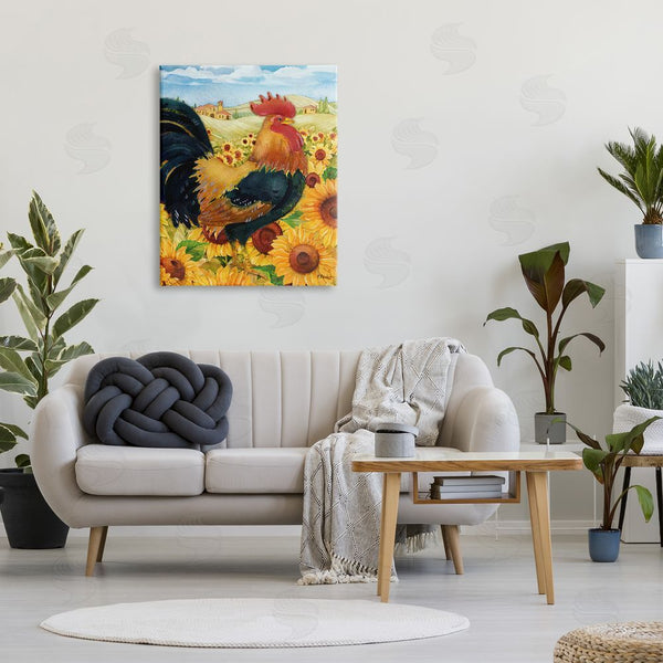 Stupell Industries Paul Brent | Rooster In Sunflower Fields Wall Art