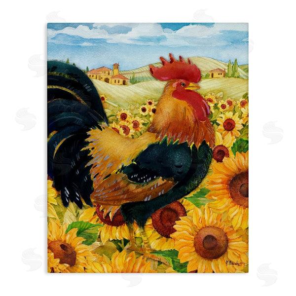 stupell industries Paul Brent | Rooster in Sunflower Fields Wall Art