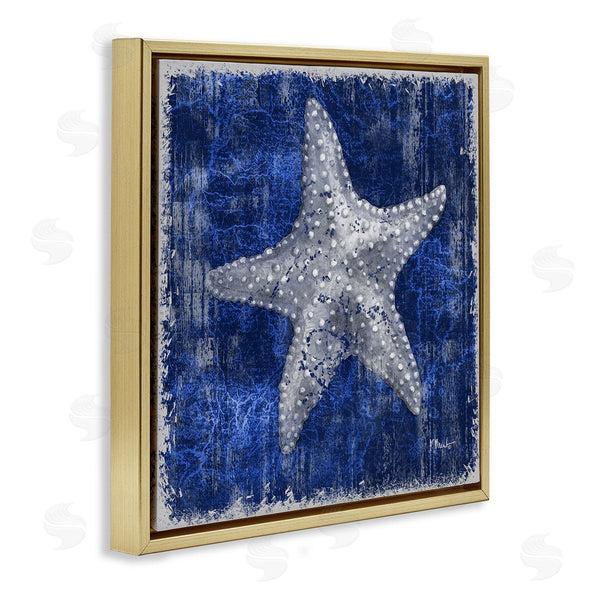 Stupell Industries Paul Brent | Rustic Indigo Starfish