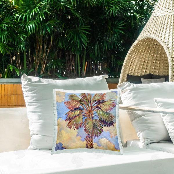 Stupell Industries Paul Brent | Santa Rosa Palm Printed Throw Pillow