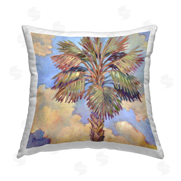 stupell industries Paul Brent | Santa Rosa Palm Printed Throw Pillow
