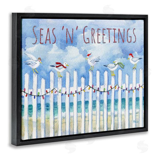 Stupell Industries Paul Brent | Seas 'n' Greetings Seagulls