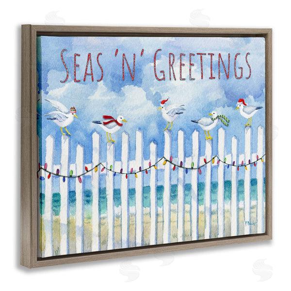 Stupell Industries Paul Brent | Seas 'n' Greetings Seagulls