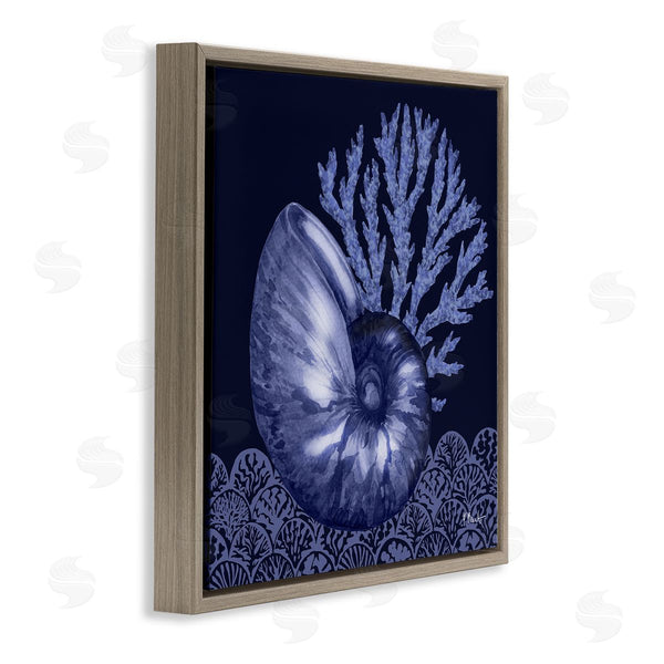Stupell Industries Paul Brent | Shadow Nautilus Shell