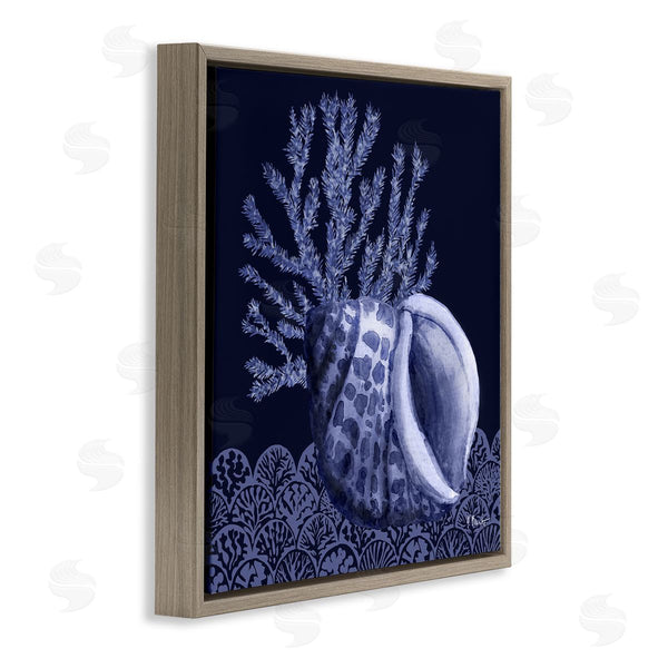 Stupell Industries Paul Brent | Shadow Shell Patterned Wall Art