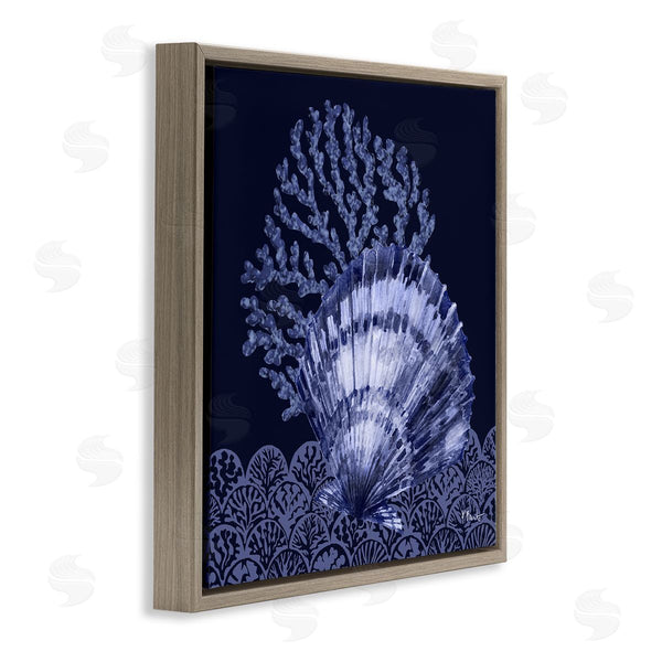 Stupell Industries Paul Brent | Shadowed Clam Still Life
