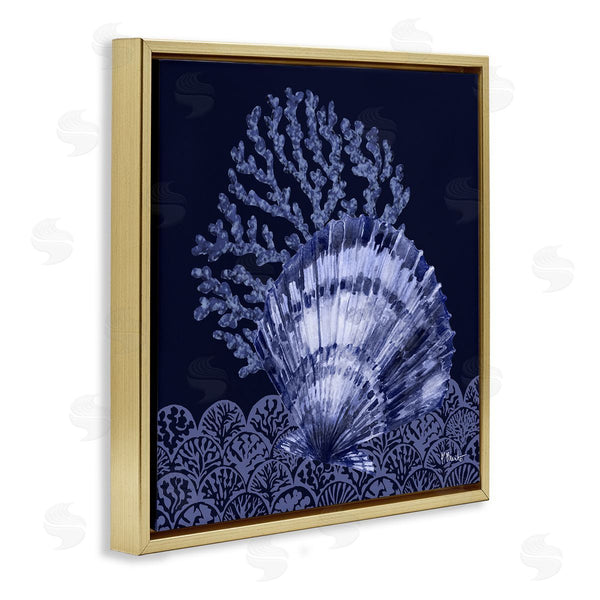 Stupell Industries Paul Brent | Shadowed Clam Still Life