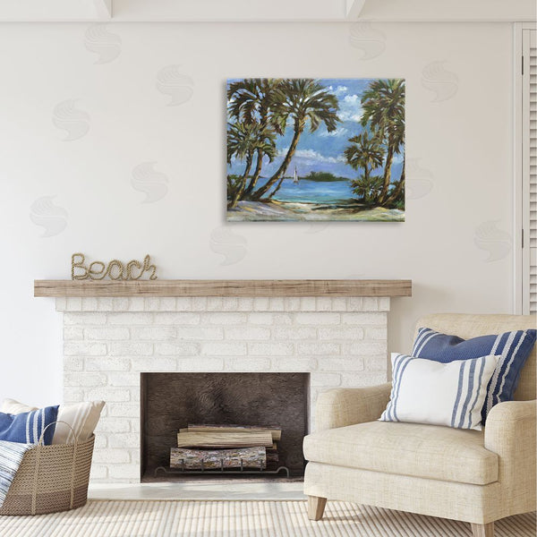 Stupell Industries Paul Brent | Summer Palms Landscape Wall Art