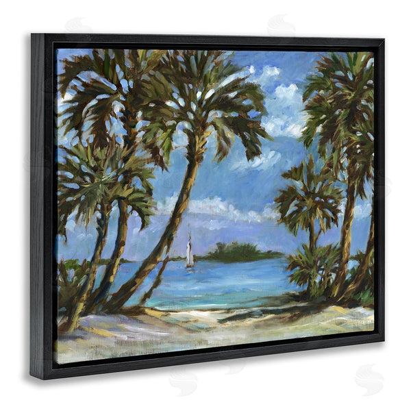 Stupell Industries Paul Brent | Summer Palms Landscape Wall Art