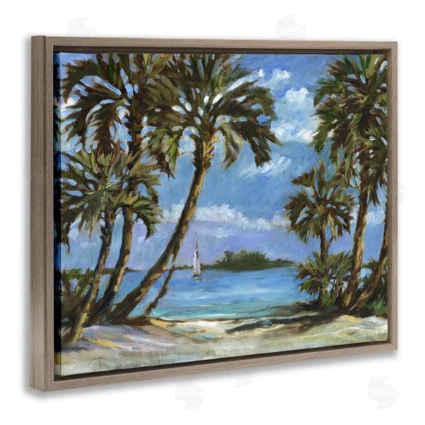 Stupell Industries Paul Brent | Summer Palms Landscape Wall Art