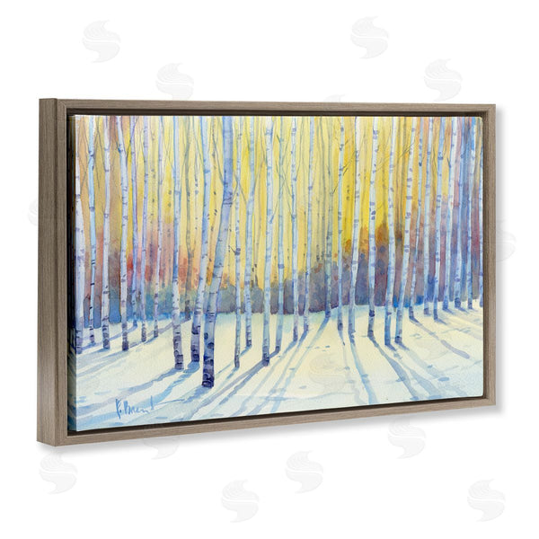 Stupell Industries Paul Brent | Sunlit Winter Birch Trees