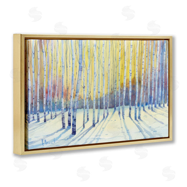 Stupell Industries Paul Brent | Sunlit Winter Birch Trees