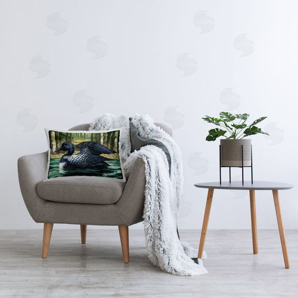 Stupell Industries Paul Brent | Swimming Woodland Loon