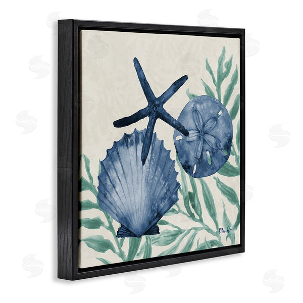 Stupell Industries Paul Brent | Tampico Shells In Blue