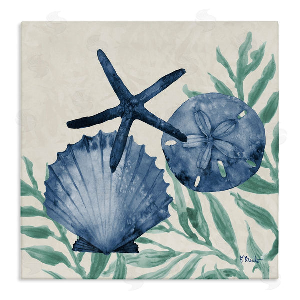 stupell industries Paul Brent | Tampico Shells in Blue