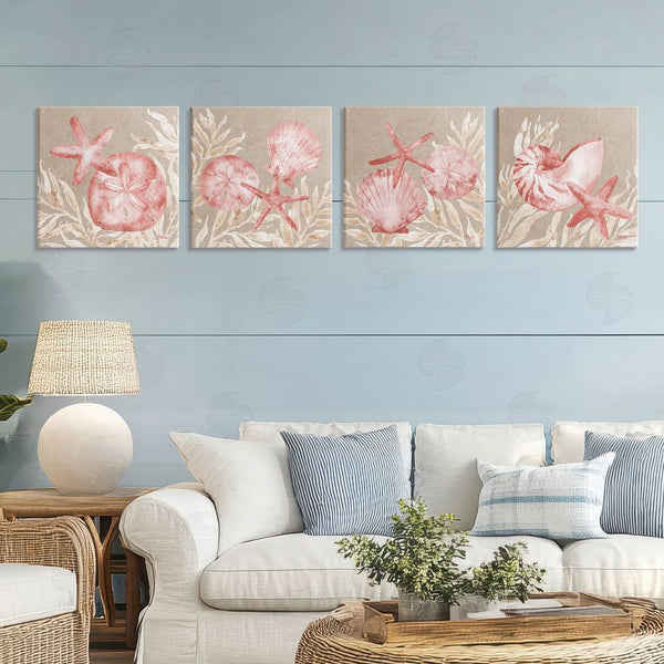 Stupell Industries Paul Brent | Tampico Shells In Peach Wall Art
