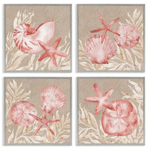 Stupell Industries Paul Brent | Tampico Shells In Peach Wall Art