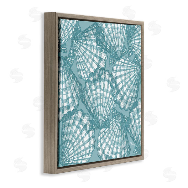 Stupell Industries Paul Brent | Tropez Striped Seashells
