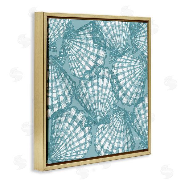 Stupell Industries Paul Brent | Tropez Striped Seashells