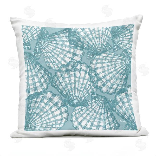 Stupell Industries Paul Brent | Tropez Striped Seashells Printed Throw Pillow
