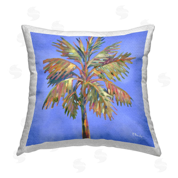 Stupell Industries Paul Brent | Tropical Bondi Palm Printed Throw Pillow