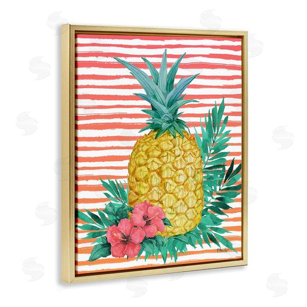 Stupell Industries Paul Brent | Tropical Bright Pineapple