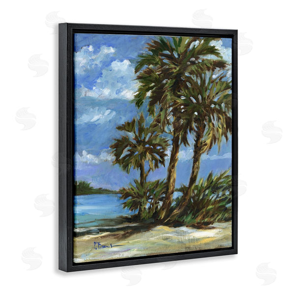 Stupell Industries Paul Brent | Tropical Shoreline View Wall Art