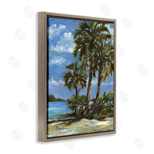 Stupell Industries Paul Brent | Tropical Shoreline View Wall Art