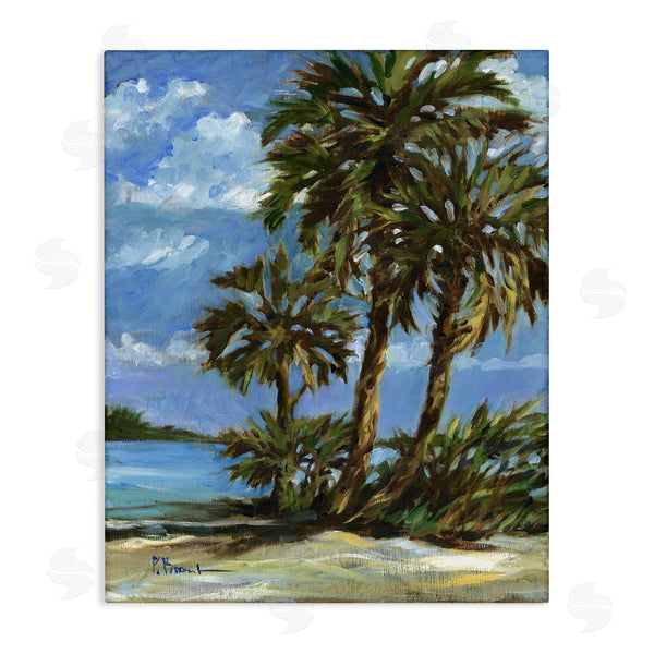 stupell industries Paul Brent | Tropical Shoreline View Wall Art