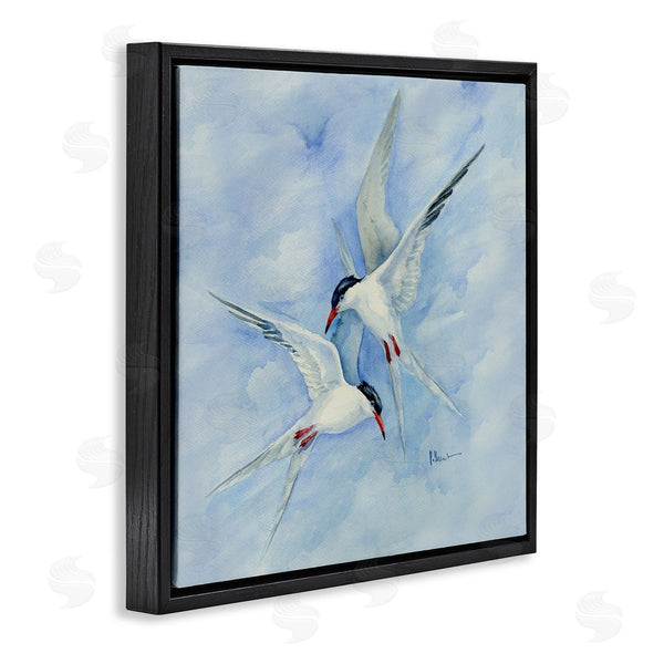 Stupell Industries Paul Brent | Two Birds Flying Sky Wildlife Wall Art
