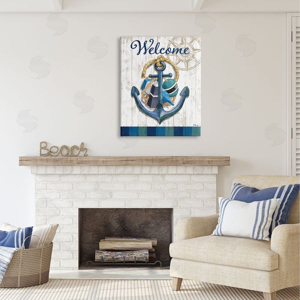 Stupell Industries Paul Brent | Welcome Nautical Buoys Wall Art