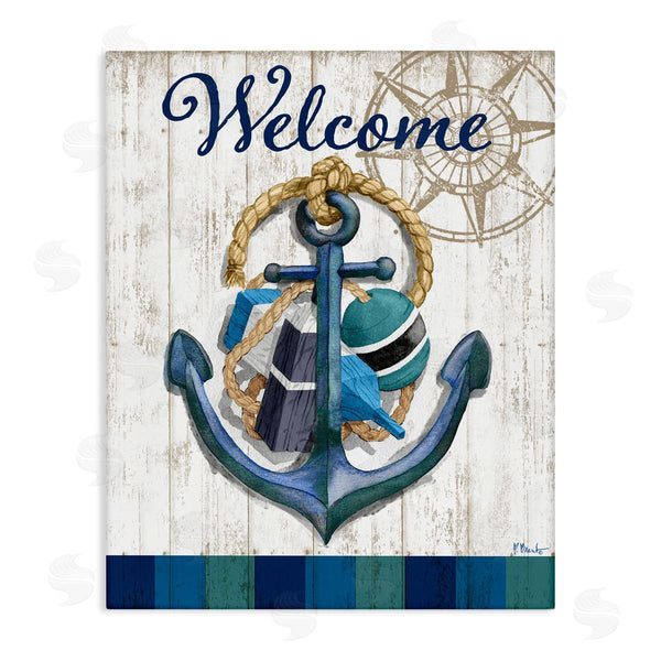 stupell industries Paul Brent | Welcome Nautical Buoys Wall Art
