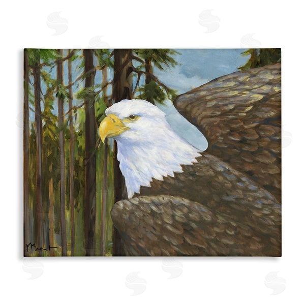 stupell industries Paul Brent | Woodland Eagle's View