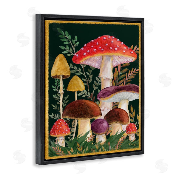 Stupell Industries Paul Brent | Woodland Mushrooms Nature Wall Art