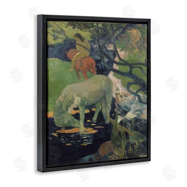 Stupell Industries Paul Gauguin | The White Horse Classical Painting