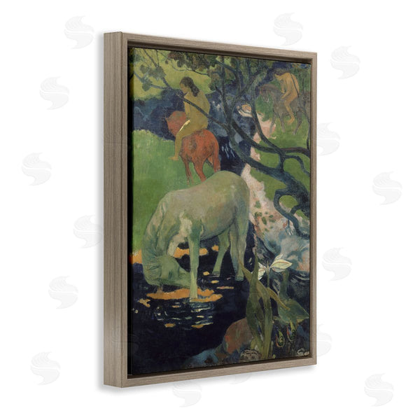 Stupell Industries Paul Gauguin | The White Horse Classical Painting