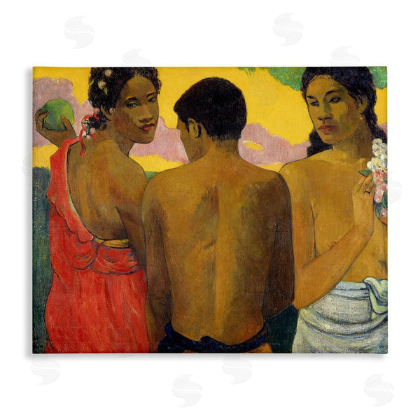 stupell industries Paul Gauguin | Three Tahitians Classical Painting