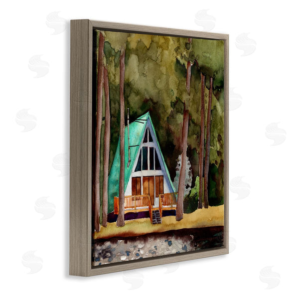 Stupell Industries Paul McCreery | Woodland Cabin Landscape
