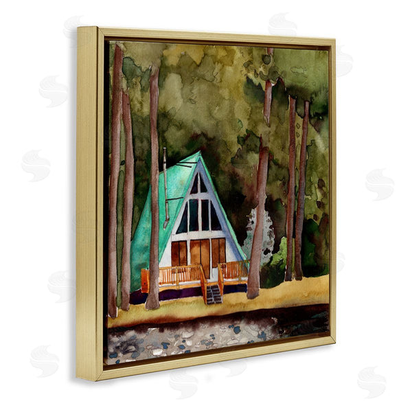 Stupell Industries Paul McCreery | Woodland Cabin Landscape