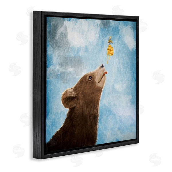 Stupell Industries Paula Belle Flores | Bear & Honey Bee